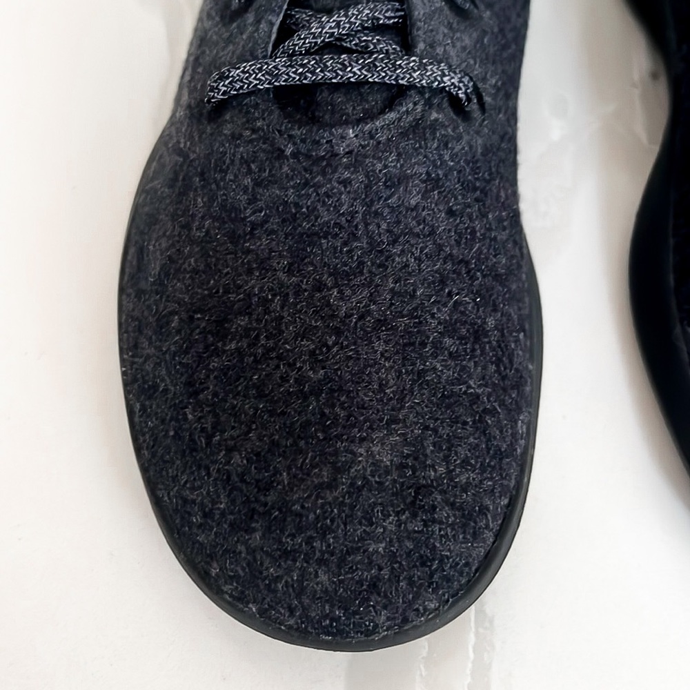 Allbirds Wool Runner Charcoal Gray With Black Sole Sneaker Womens Sz 10 0319 NV1 - Picture 6 of 14